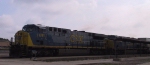 CSX 691 & 614 lead a southbound intermodal train
